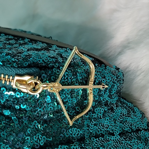 🧡💚Loungefly Merida Sequins Mini Backpack/Wallet Bundle - Picture 4 of 12